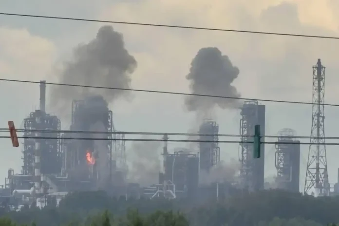 Omsk refinery drone strike